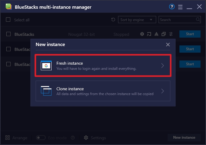 Cannot run Multi-Instance Bluestacks anymore (2 different accounts, same  bluestacks 5 app on a PC) : r/wotv_ffbe